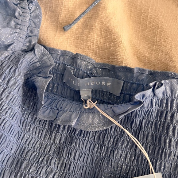 New Hill House The Athena Nap Dress Light Blue Nap Dress size Large - Picture 6 of 6